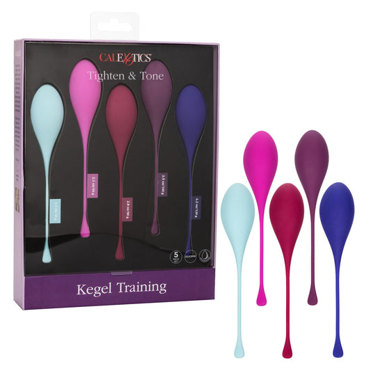 5-Piece Kegel Training Set for Pelvic Floor Exercises
