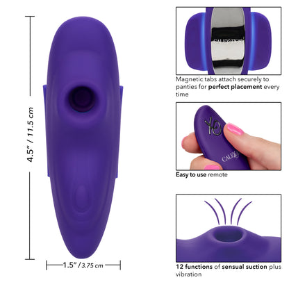 Lock-N-Play Remote-Controlled Suction Panty Teaser for Couples