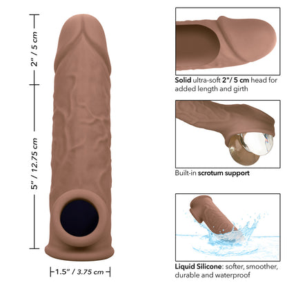 Performance Maxx Life-Like Extension 7" Brown
