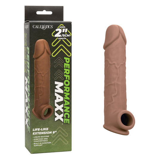 Performance Maxx Life-Like Extension 8" Brown