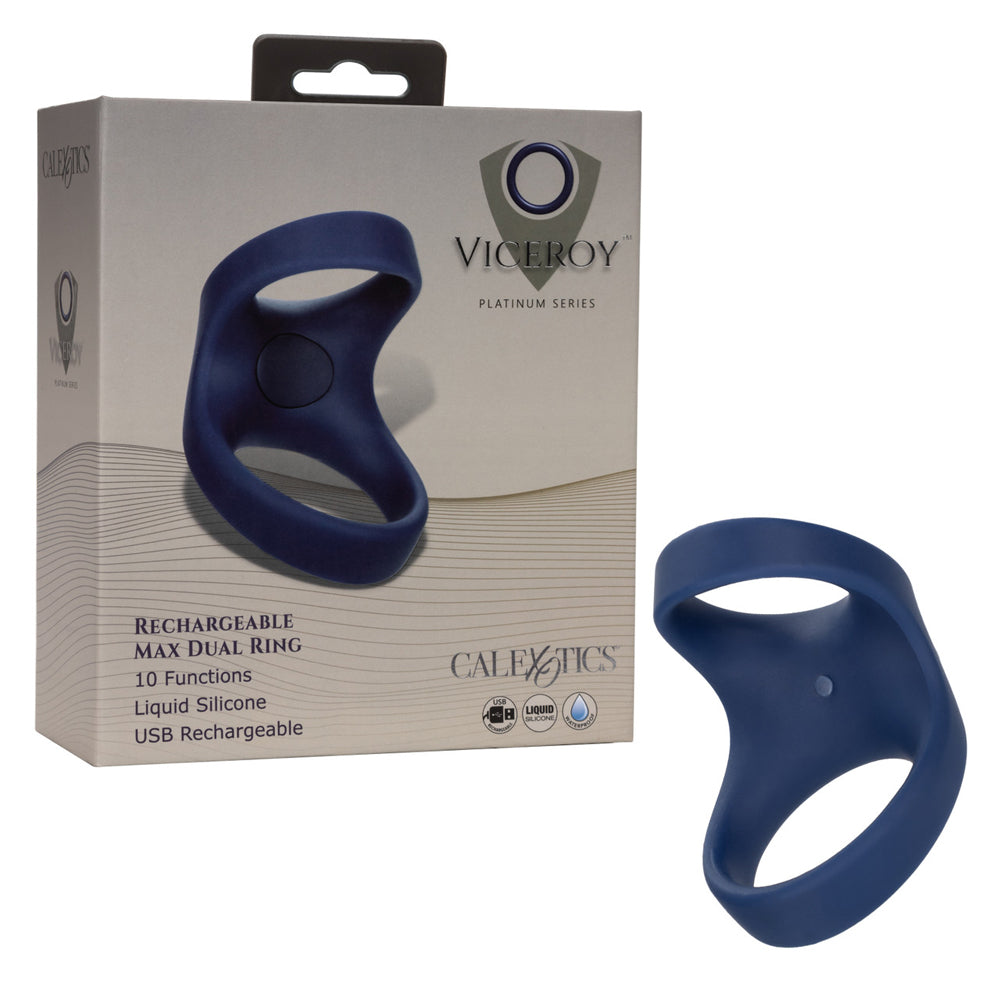 Viceroy Rechargeable Max Dual Ring – Dual Ring Sex Toy for Couples