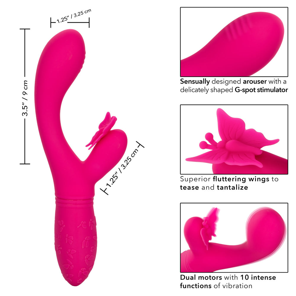 Rechargeable Butterfly Kiss Flutter Pink