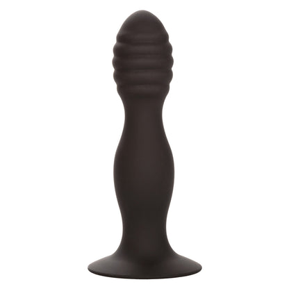Silicone Ribbed Anal Plug – Premium Body-Safe Butt Plug for Anal Stimulation