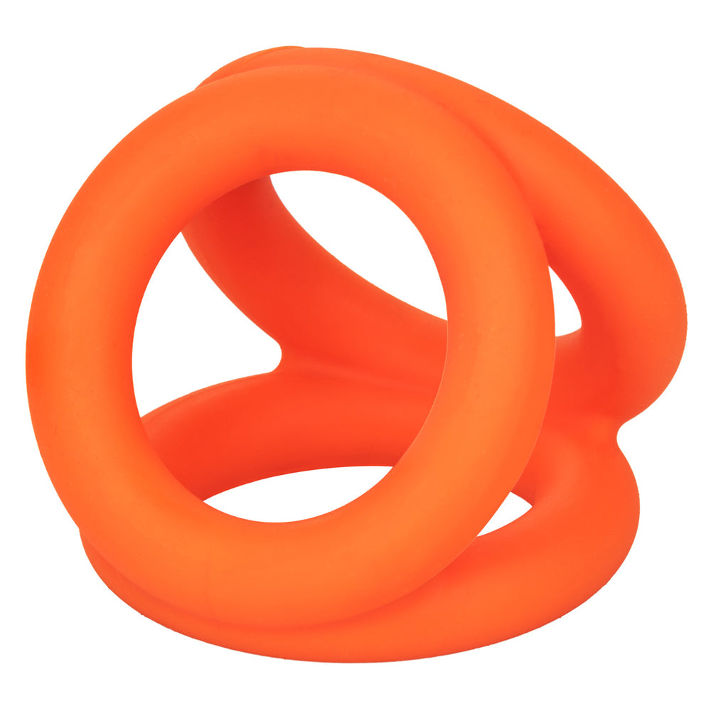 Alpha Liquid Silicone Tri-Ring - 3-Ring Liquid Silicone Ring
