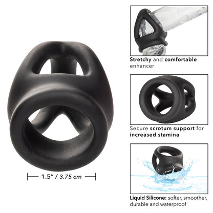 Alpha Liquid Silicone Dual Cage and Ring – Flexible, Durable Silicone Accessory