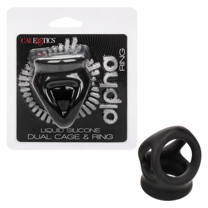 Alpha Liquid Silicone Dual Cage and Ring – Flexible, Durable Silicone Accessory