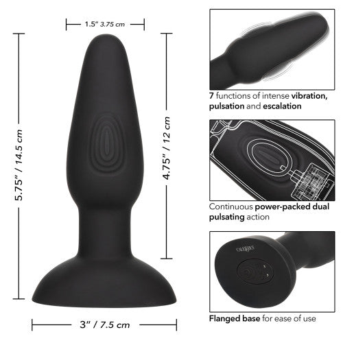 Bionic Dual Pulsating Probe - Advanced Vibrating Anal Massager with Dual Motors for Intense Pleasure