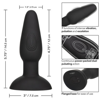 Bionic Dual Pulsating Probe - Advanced Vibrating Anal Massager with Dual Motors for Intense Pleasure