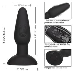Bionic Dual Pulsating Probe - Advanced Vibrating Anal Massager with Dual Motors for Intense Pleasure