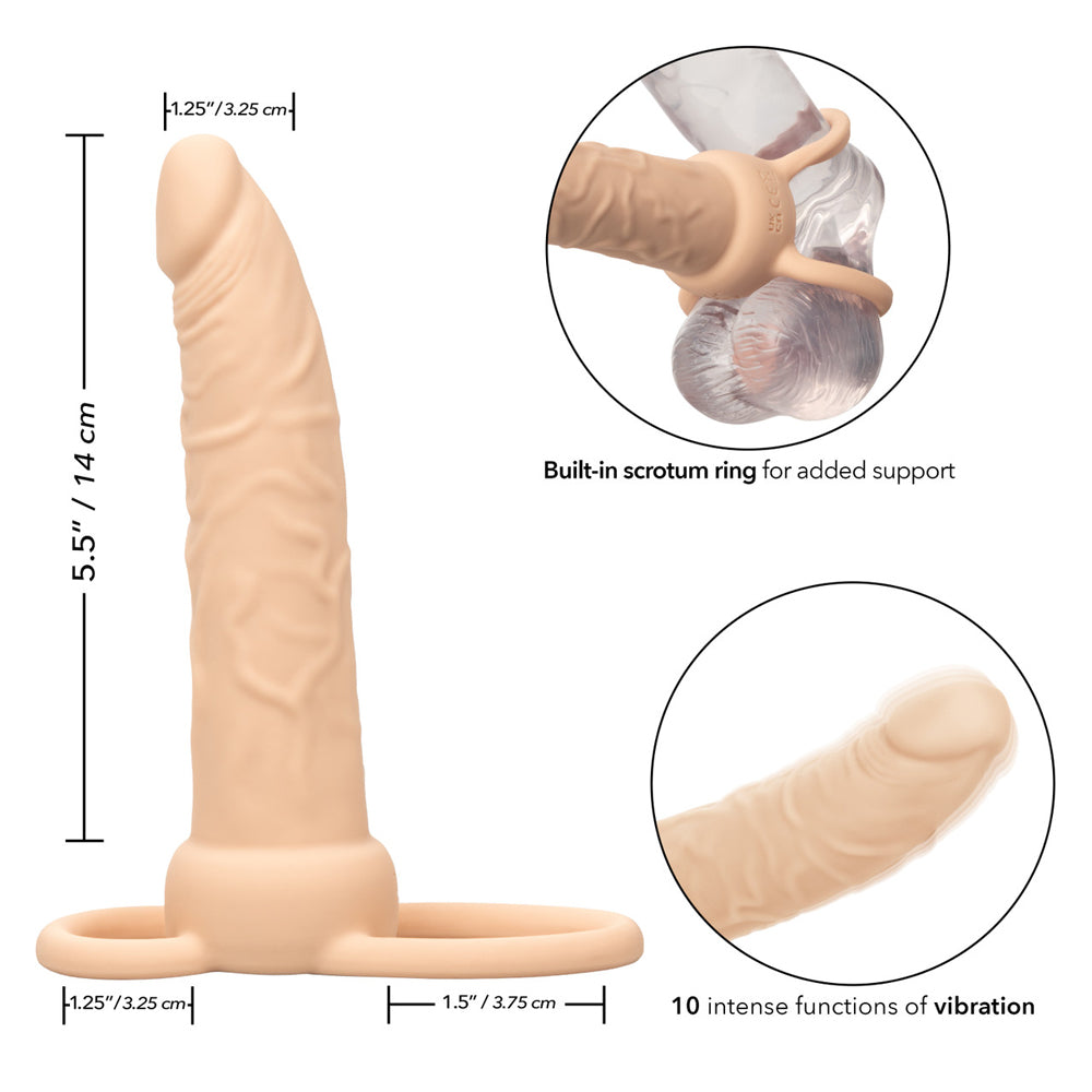 Performance Maxx Rechargeable Dual Penetrator – Ivory – Dual-Ended Adult Toy