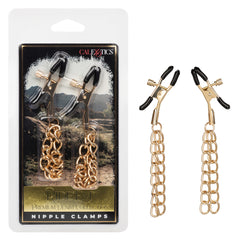 Nipple Clamps - Ride Em Premium Denim Collection, Adjustable BDSM Gear