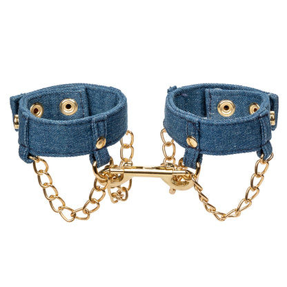 Ride 'Em Premium Denim Collection Wrist Cuffs