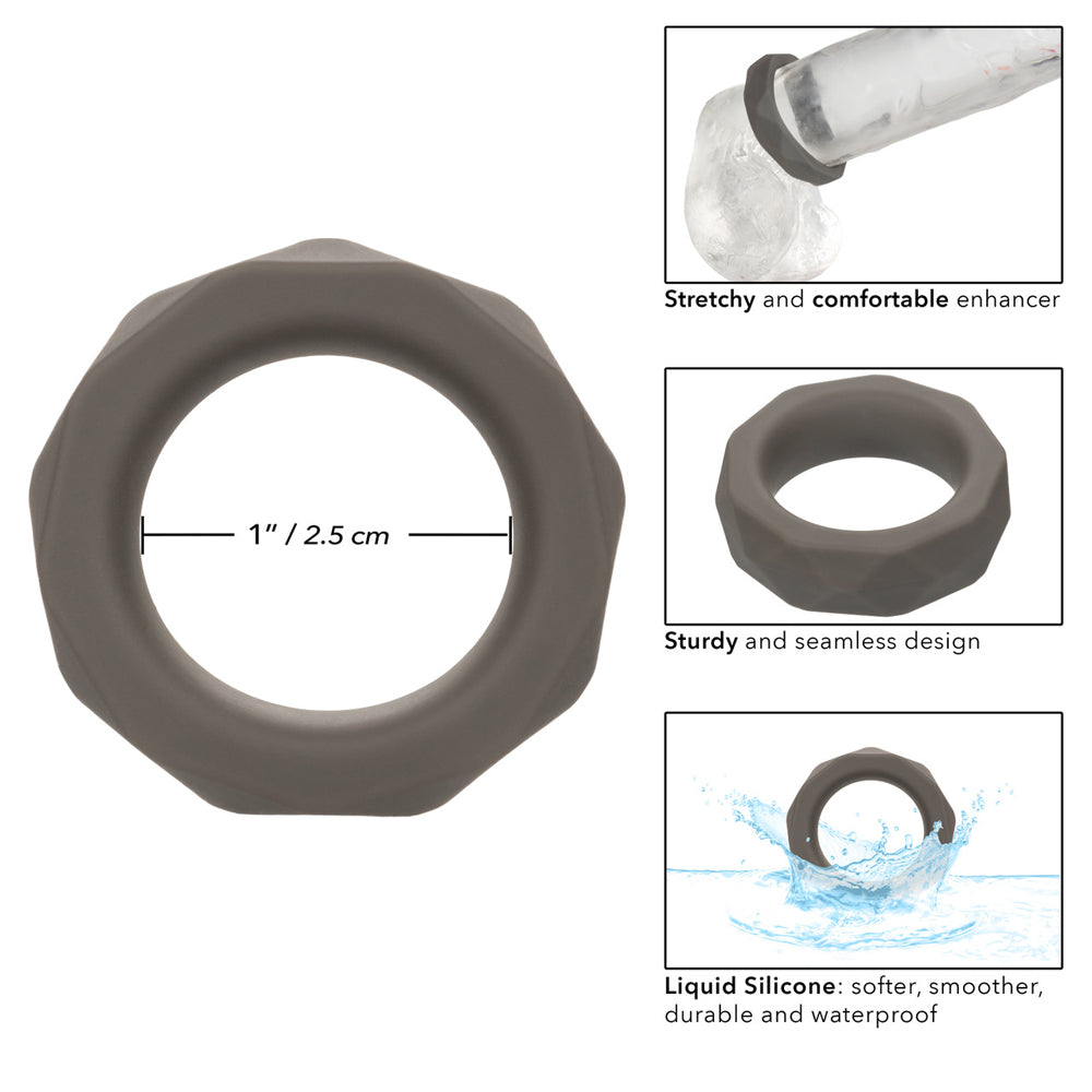 Alpha Liquid Silicone Prolong Ring – Prismatic Design