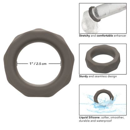 Alpha Liquid Silicone Prolong Ring – Prismatic Design