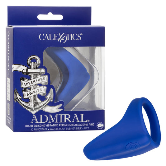 Admiral Liquid Silicone Vibrating Perineum Massager & Ring – Body-Safe Silicone Sex Toy
