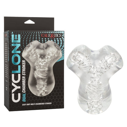 Cyclone Dual-Chamber Masturbation Stroker – Male Sex Toy Sleeve