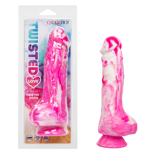 Twisted Love Twisted Dong Pink 6"