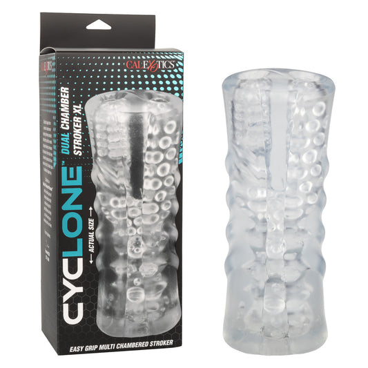 Cyclone Dual-Chamber Stroker XL - Male Masturbation Sleeve