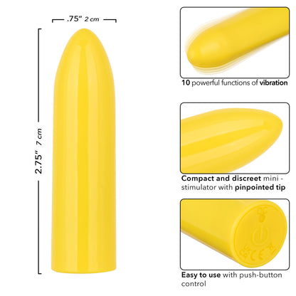 Turbo Buzz Classic Mini Bullet Yellow