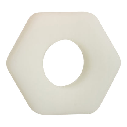 Alpha Glow-In-The-Dark Liquid Silicone Prolong Penis Ring | Sexagon Ring for Men