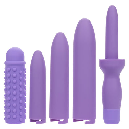 Dr. Laura Berman Rechargeable Dilators - 4-Piece Set with Locking Sizes and Sleeve