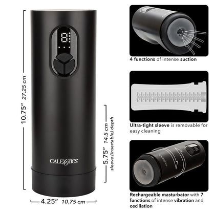 Bionic Vibro Stroker with Oscillation and Suction – Male Masturbator Toy for Enhanced Stimulation