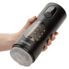 Bionic Beaded Power Stroker – Textured Male Masturbator for Intense Stimulation