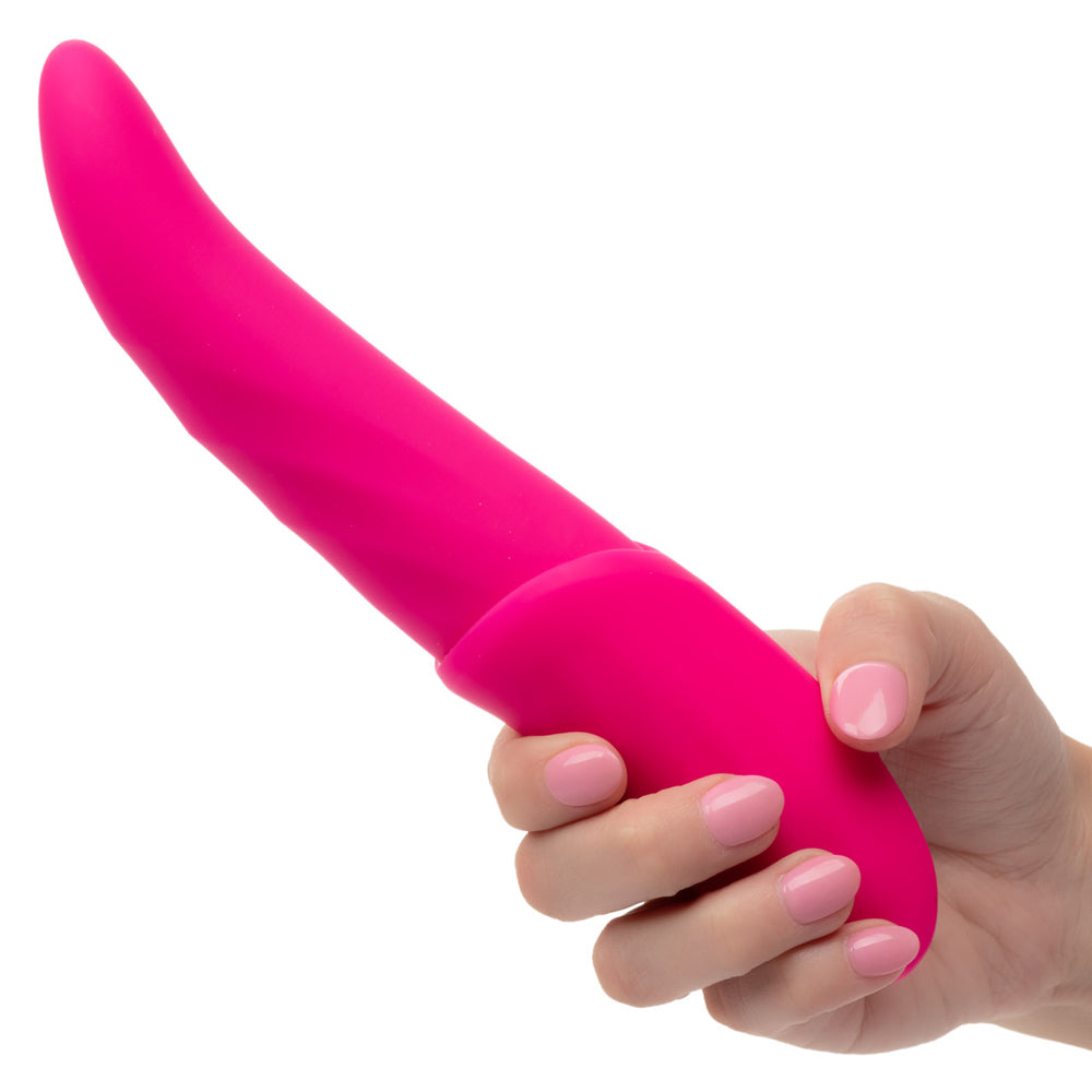 Couture Collection Gyrating Flicker – Rechargeable Vibrator with Rotating and Pulsating Functions