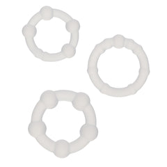 Alpha Liquid Silicone Beaded Rings – Stretchy Ring Set for Enhanced Stimulation and Comfort