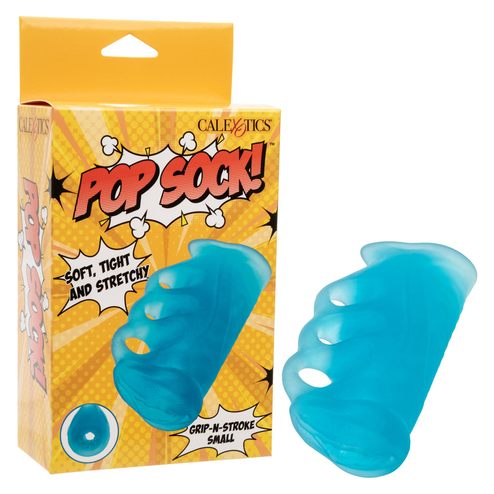 Pop Sock Grip-N-Stroke Small – Compact Male Masturbation Sleeve, Grip Aid