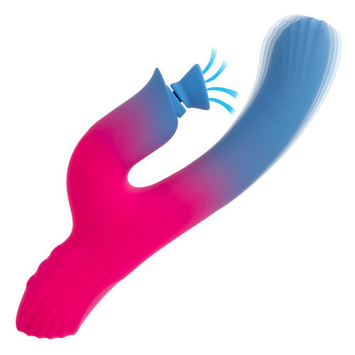 Elation Dual Stimulator with Suction – Powerful Vibrator for Internal & Clitoral Pleasure