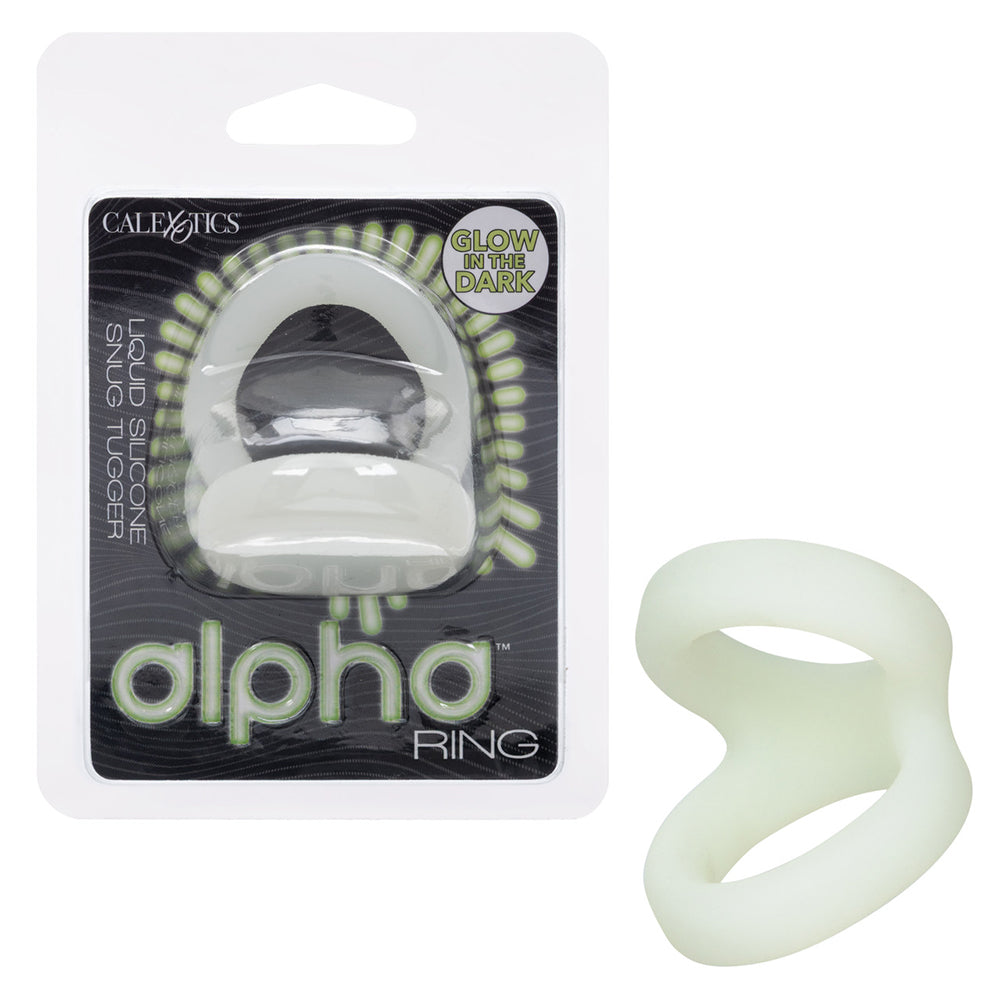 Alpha Liquid Silicone Snug Tugger Glow-In-The-Dark