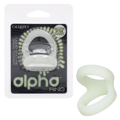 Alpha Liquid Silicone Snug Tugger Glow-In-The-Dark