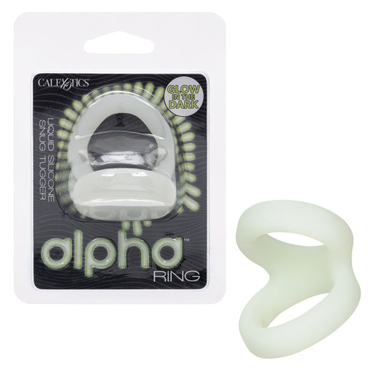 Alpha Liquid Silicone Snug Tugger Glow-In-The-Dark