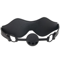 Nocturnal Collection Eye Mask & Breathable Ball Gag