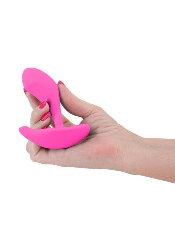 Inya Eros Rechargeable Silicone Vibrating Stimulator with Remote - Powerful & Hands-Free Pleasure