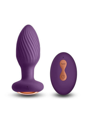 Inya Alpine Rechargeable Silicone Anal Plug with Remote - Powerful & Remote-Controlled Pleasure