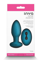 Inya Alpine Rechargeable Silicone Anal Plug with Remote - Powerful & Remote-Controlled Pleasure