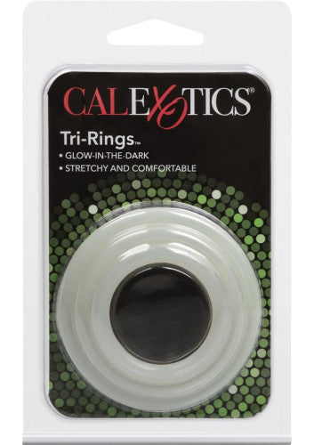 Tri Rings Power Cock Ring Set (3-Piece Set) – Unstoppable Strength