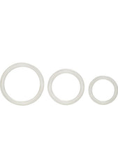 Tri Rings Power Cock Ring Set (3-Piece Set) – Unstoppable Strength