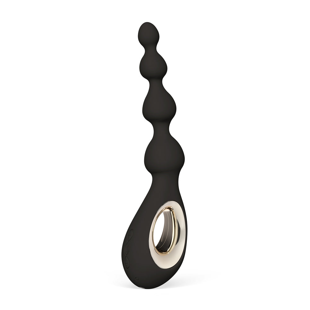 LELO Soraya Beads Black – Beaded Silicone Dual-Action G-Spot Vibrator