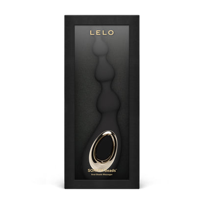 LELO Soraya Beads Black – Beaded Silicone Dual-Action G-Spot Vibrator