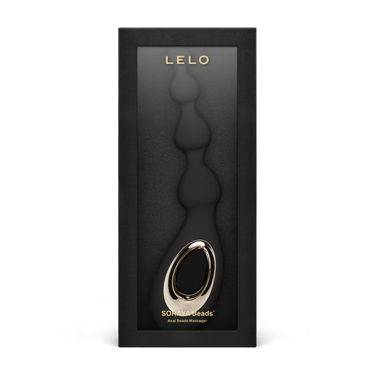 LELO Soraya Beads Black – Beaded Silicone Dual-Action G-Spot Vibrator