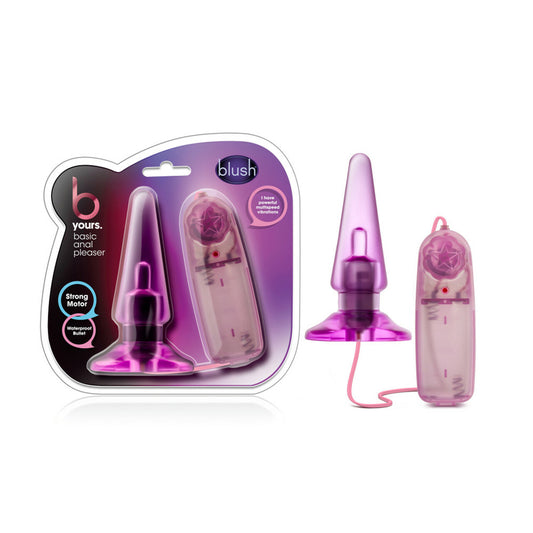 B Yours Basic Vibrating Anal Pleaser – Pink