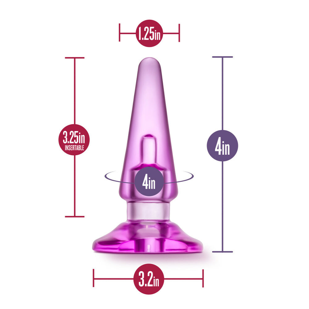 B Yours Basic Pink Anal Plug – Beginner-Friendly Anal Toy