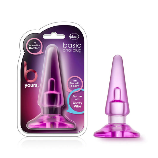 B Yours Basic Pink Anal Plug – Beginner-Friendly Anal Toy