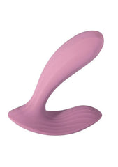 Svakom Erica Rechargeable Silicone App Compatible Dual Vibrator with Clitoral Stimulator