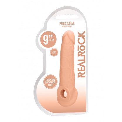 Realrock Penis Sleeve 9" Flesh