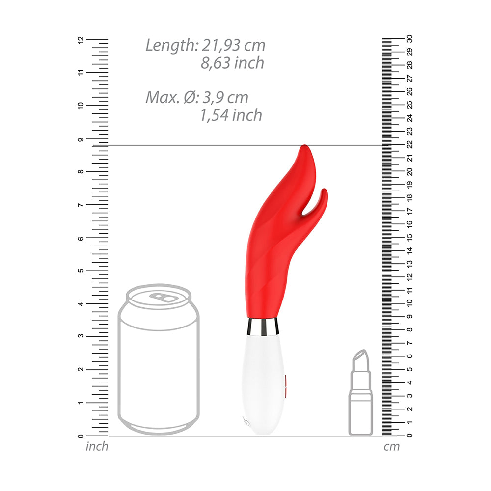 Athos Ultra Soft Silicone 10 Speeds Red