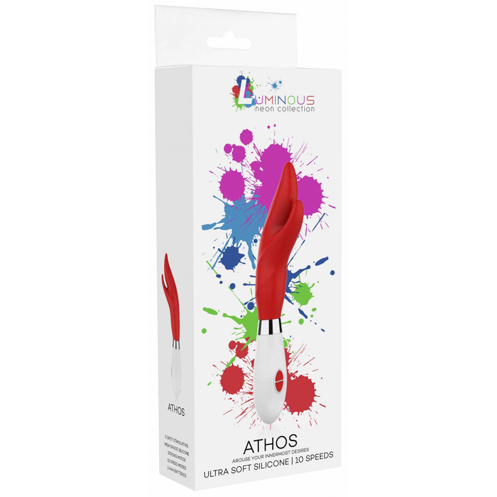 Athos Ultra Soft Silicone 10 Speeds Red